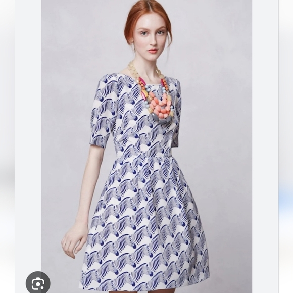 Peter Som Dresses & Skirts - Peter Som For Made in Kind Elizabeth Zebra dress size 4